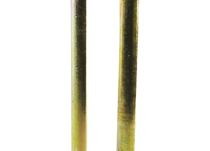 OM4 ASTA MEZZATONDA PER CARIGLIONI VERNICIATA NERA MM.1600