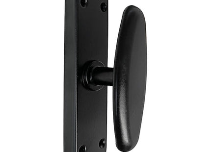 OM4 SET CREMONESE A MANIGLIA + FERMI VERNICIATO NERO