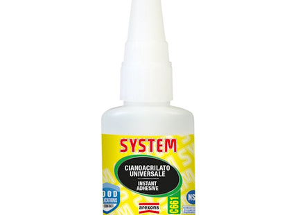AREXONS SYSTEM CIANOACRILATO UNIVERSALE C661 ML 20
