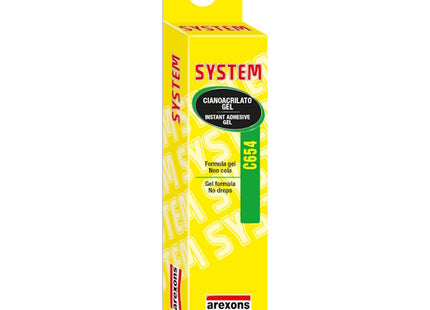 AREXONS SYSTEM CIANOACRILATO GEL C654 ML20