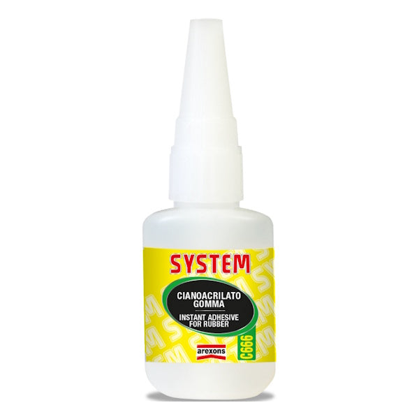 AREXONS SYSTEM CIANOACRILATO GOMMA C666