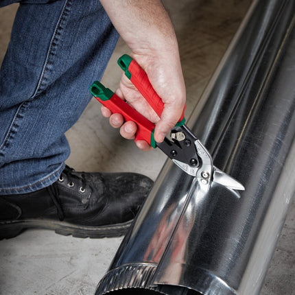 MILWAUKEE CESOIA A DOPPIA LEVA A LAME CURVE TAGLIO SX MM260