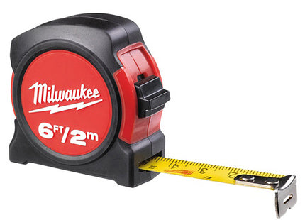 MILWAUKEE FLESSOMETRO SERIE MINI 2M/6FT MT 2 NASTRO DA MM13
