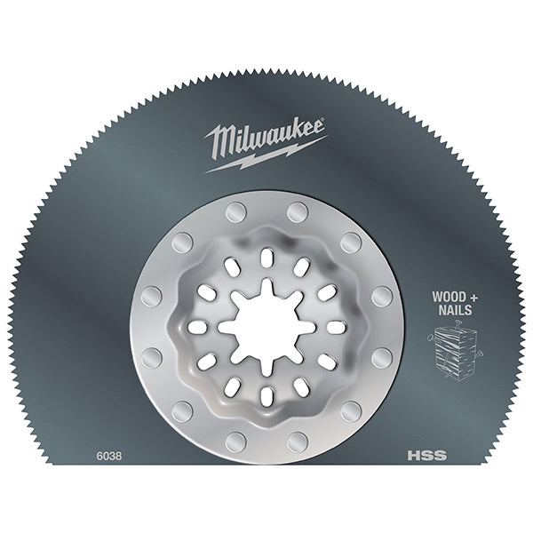 MILWAUKEE LAMA PER MULTIFUNZIONE MULTIMATERIALE MM85X20