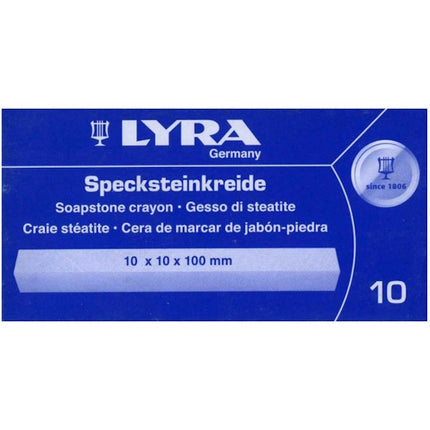 LYRA GESSO IN STEATITE 4900 BIANCO QUADRO MM10X10X100