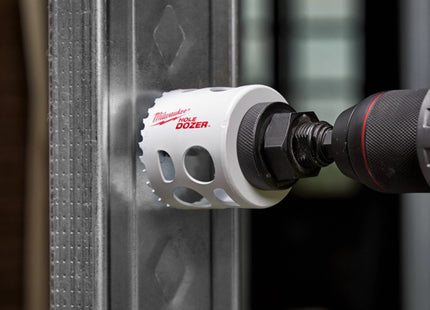 MILWAUKEE SEGHE A TAZZA BI-METALLICHE KIT PZ10 D.MM25-76 CON ACCESSORI