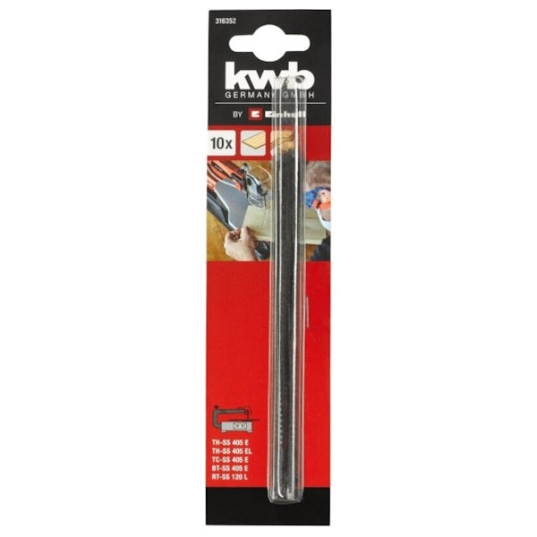 EINHELL SET LAME PER TRAFORO DENTATURA EXTRA FINE DA MM127 CONF.DA PZ10*