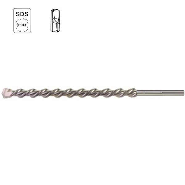 MILWAUKEE PUNTA SDS-MAX A 2 TAGLIENTI D.MM15X 540*