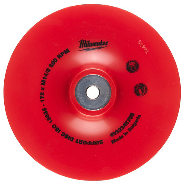 MILWAUKEE PLATORELLO IN PLASTICA FLESSIBILE CON FLANGIA M14