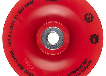 MILWAUKEE PLATORELLO IN PLASTICA FLESSIBILE CON FLANGIA M14