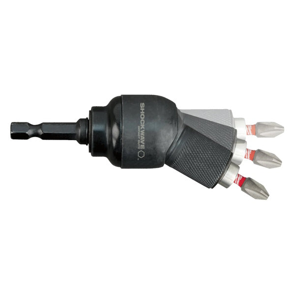 MILWAUKEE DISPOSITIVO AVVITATURA KNUCKLE 0 A 30° ATTACCO BITS 1/4"