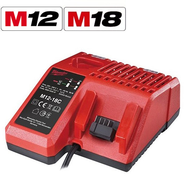 MILWAUKEE CARICABATTERIE 12/14/18V ART. M12-18 C (V1/23)