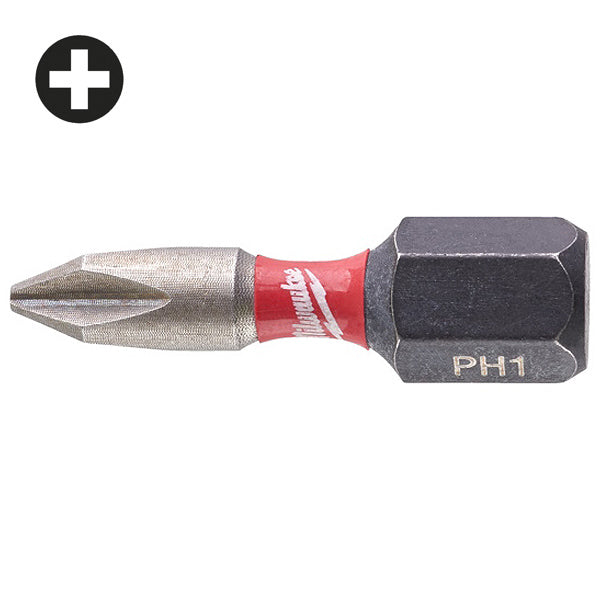 MILWAUKEE INSERTI BITS PER VITI A CROCE PHILLIPS PH DA MM25