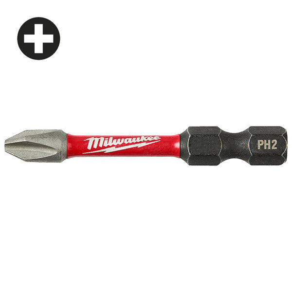 MILWAUKEE INSERTI BITS PER VITI A CROCE PHILLIPS PH DA MM50