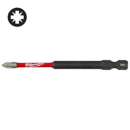 MILWAUKEE INSERTI BITS PER VITI A CROCE POZIDRIV IMPRONTA PZ DA MM90