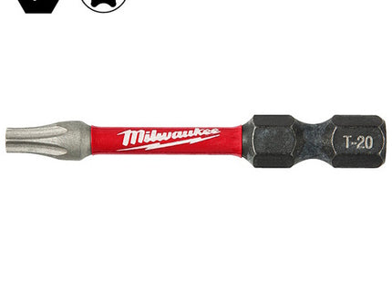 MILWAUKEE INSERTI BITS PER VITI TORX DA MM50 ATTACCO 1/4"