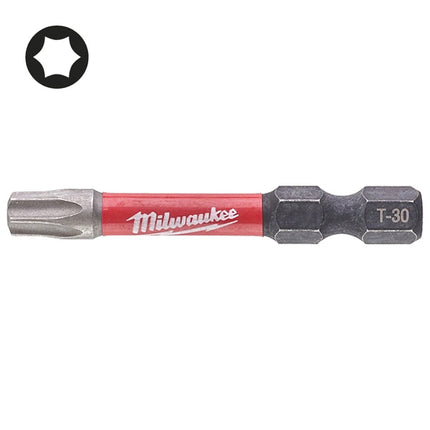 MILWAUKEE INSERTI BITS PER VITI TORX DA MM50 ATTACCO 1/4&quot;