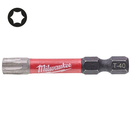 MILWAUKEE INSERTI BITS PER VITI TORX DA MM50 ATTACCO 1/4&quot;