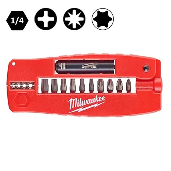 MILWAUKEE DISPOSITIVO DI AVVITATURA SHOCKWAVE MANUALE TASCABILE DA 1/4"