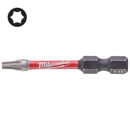 MILWAUKEE INSERTI BITS PER VITI TORX DA MM50 ATTACCO 1/4&quot;
