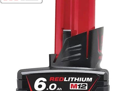 MILWAUKEE BATTERIA 12V 6,0AH ART. M12B6