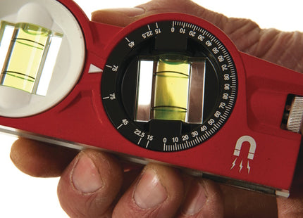 MILWAUKEE LIVELLA TORPEDO CON BOLLA GIREVOLE 360° MAGNETICA