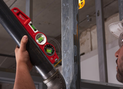 MILWAUKEE LIVELLA TORPEDO CON BOLLA GIREVOLE 360° MAGNETICA