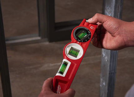 MILWAUKEE LIVELLA TORPEDO CON BOLLA GIREVOLE 360° MAGNETICA