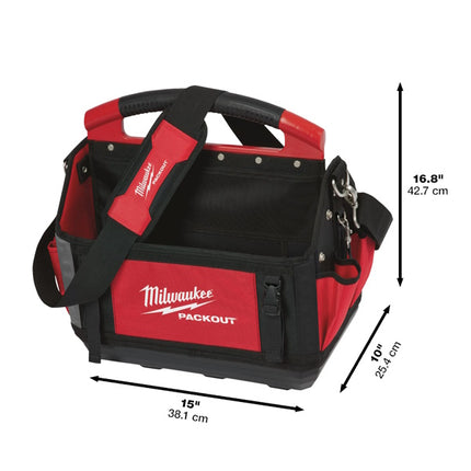 MILWAUKEE PACKOUT BORSA PORTAUTENSILI APERTA MM400