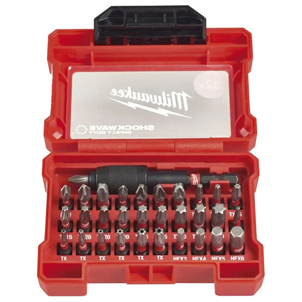 MILWAUKEE SET INSERTI BITS CON PORTAINSERTI IN BOX PZ32