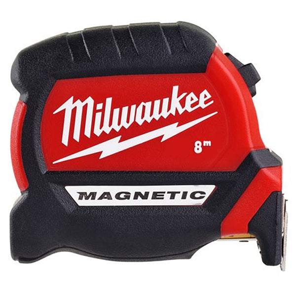 MILWAUKEE FLESSOMETRO MAGNETICO SERIE PREMIUM MT 8 NASTRO DA MM27