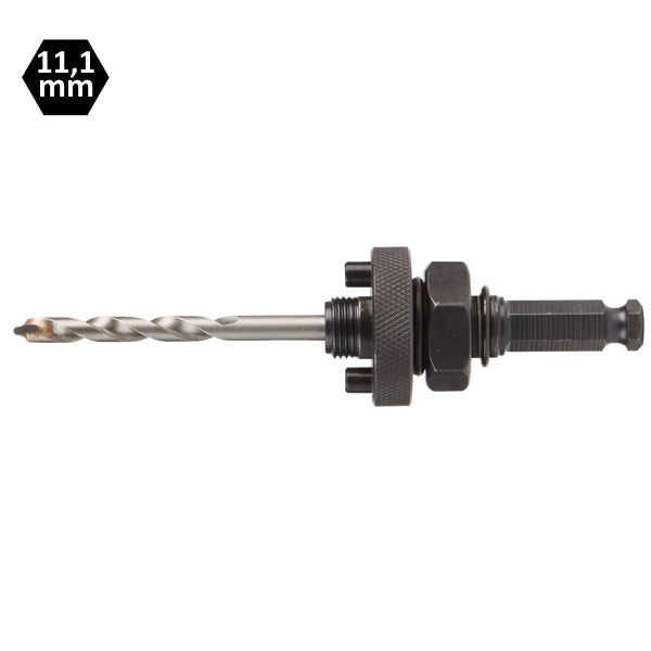 MILWAUKEE ALBERO CON PUNTA PILOTA PER SEGHE A TAZZA MULTIMATERIALE