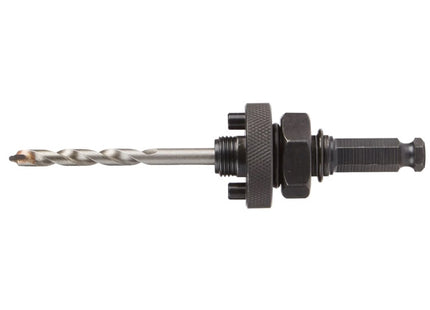 MILWAUKEE ALBERO CON PUNTA PILOTA PER SEGHE A TAZZA MULTIMATERIALE