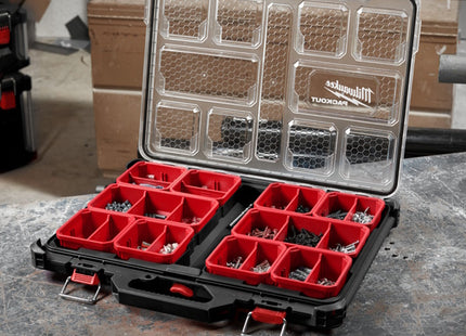 MILWAUKEE PACKOUT VALIGETTA ORGANIZER SLIM MM500X414X64