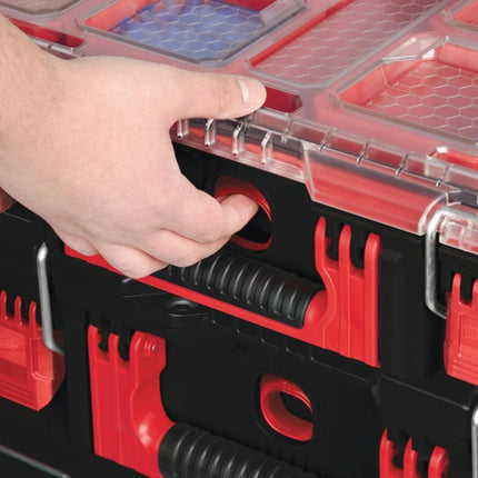 MILWAUKEE PACKOUT VALIGETTA ORGANIZER SLIM COMPATTO MM249X411X64