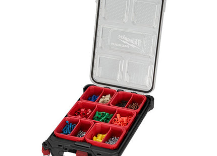 MILWAUKEE PACKOUT VALIGETTA ORGANIZER SLIM COMPATTO MM249X411X64