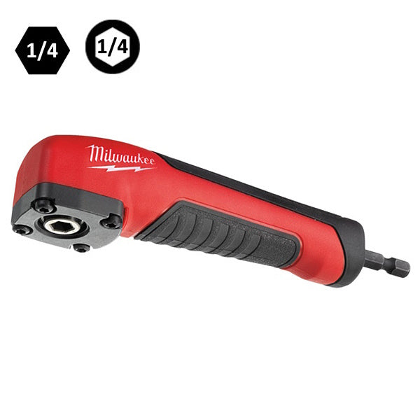 MILWAUKEE DISPOSITIVO AVVITATURA ANGOLARE SHOCKWAVE ATTACCO BITS DA 1/4"