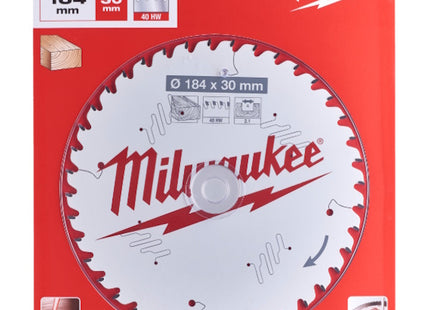 MILWAUKEE LAMA PER SEGHE CIRCOLARI