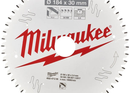 MILWAUKEE LAMA PER SEGHE CIRCOLARI