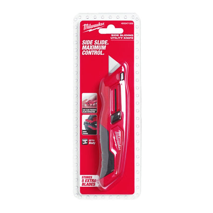 MILWAUKEE COLTELLINO CUTTER TASCABILE SCORREVOLE CON VANO PORTALAME
