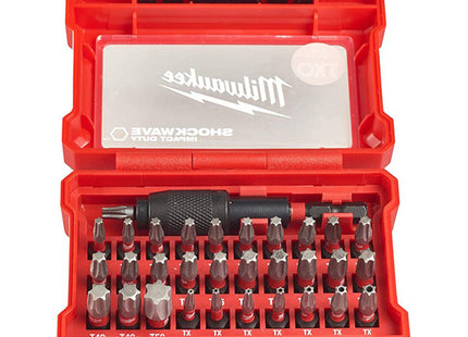 MILWAUKEE SET INSERTI BITS TORX CON PORTAINSERTI IN BOX PZ32