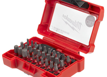 MILWAUKEE SET INSERTI BITS TORX CON PORTAINSERTI IN BOX PZ32