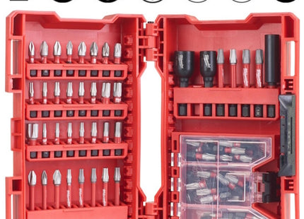 MILWAUKEE SET AVVITATURA SHOCKWAVE IN CASSETTA DI PLASTICA PZ75*
