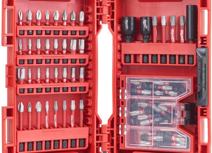 MILWAUKEE SET AVVITATURA SHOCKWAVE IN CASSETTA DI PLASTICA PZ75*