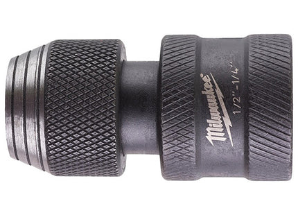 MILWAUKEE ADATTATORE PER AVVITATORE AD IMPULSI DA 1/2" A 1/4" MM50