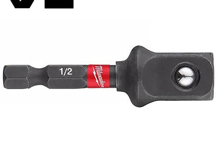 MILWAUKEE ADATTATORE PER AVVITATORI AD IMPULSI 1/4" HEX QUADRO 1/2"
