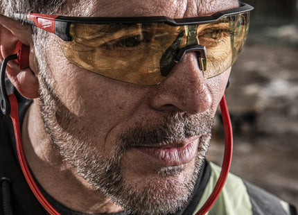 MILWAUKEE OCCHIALI DI PROTEZIONE ANTI-GRAFFIO LENTE GIALLA