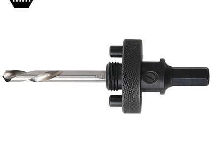 MILWAUKEE ALBERO CON PUNTA PILOTA PER SEGHE A TAZZA D.MM32-210