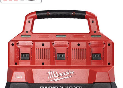 MILWAUKEE PACKOUT CARICABATTERIE MULTIPLO ART. M18 PC6