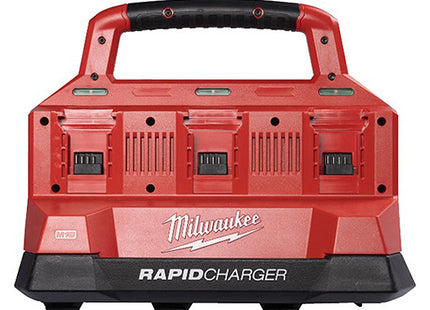 MILWAUKEE PACKOUT CARICABATTERIE MULTIPLO ART. M18 PC6